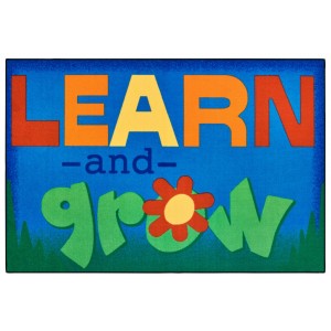 Learn & Grow Value, PRIMARY, BLUE, 3ft x 4ft 6in Rectangle