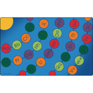 Radiating Alphabet Circles - Primary