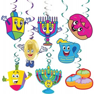 Chanukah Swirl Decoration