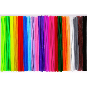Chenille Stems, 12″ - Choice Of Color! - 100-Pack