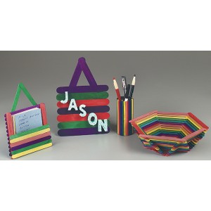 Craft Sticks – Colored, 500/box