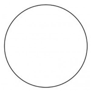 Large Card Stock Circle