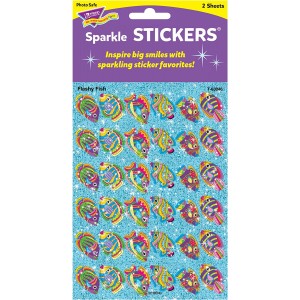 Dazzle Sparkle Stickers -  Flashy Fish