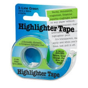 Highlighter Tape-Green 