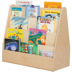 Book Display-Double Sides With Casters