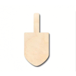 SMALL DREIDEL CUTOUT 10/PK - 1" X .45"