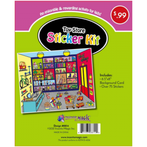 Toy Store Sticker Kit 6.5" x8"