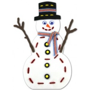 Foam Snowman