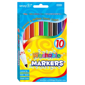 Washable Markers 10 Pack