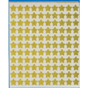 Sparkly Charts Seals- Gold Stars