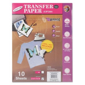 Iron On Transfer Paper