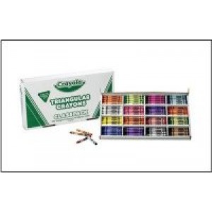 Crayola® Triangular Crayons Classpack