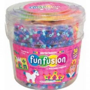 Perler Beads Magical Princess Bucket