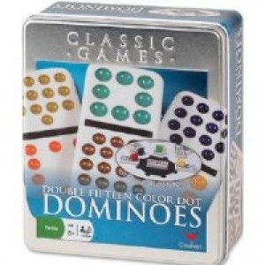 Double 15 Dominoes In Tin 