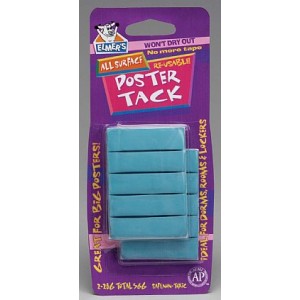 Fun Tack Reusable Adhesive Putty, 2 Oz