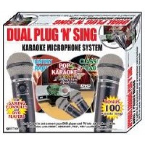 Emerson Dual Plug and Sing Karaoke Microphone