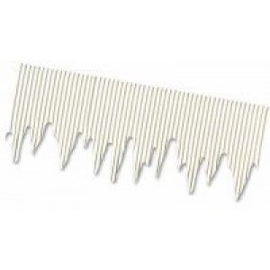 Icicles Bordette- White