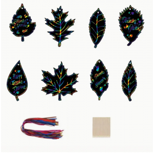 Fall Scratch Art Set