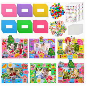 150 Pcs Summer Picture Frame Craft Kits 