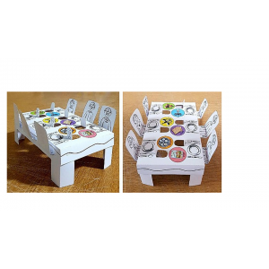 Assembly table + stickers 