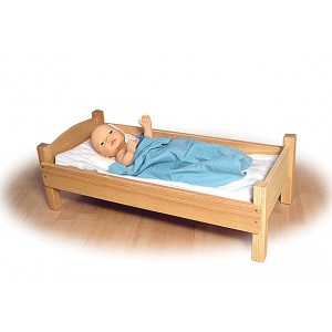 Hardwood Doll Bed