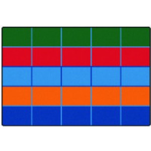 ValueRugs Color Blocks Seating Rugs