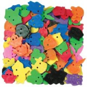 Animal Face Buttons