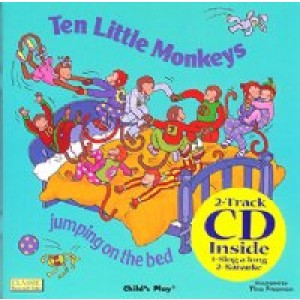 Book & CD- Ten Little Monkeys