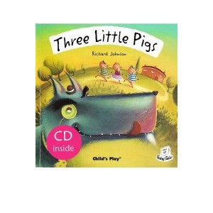 Flip Up book & Cd- 3 Little Pigs