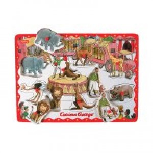 Curious George Peg Puzzle