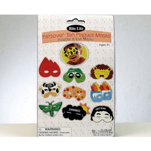 Pesach 10 Plagues Masks 