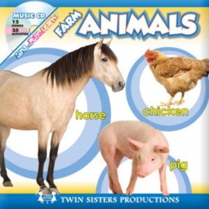 Farm Animals Padded Book CD