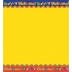 Welcome Fadeless Paper