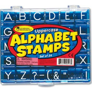 Upper Case Alphabet Stamps