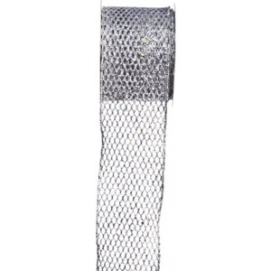 MESH SILVER RIBBON 