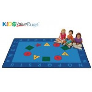 Valuerugs Early Learn Circle Time Rug