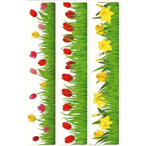 Flower Border Stickers