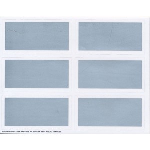 Scratch Off Stickers Rectangle