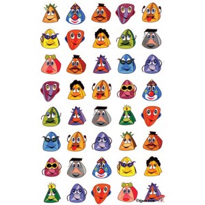 Funny Hamentashen Stickers