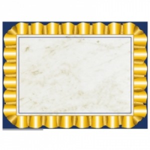 GOLD RIBBON BORDER PAPER