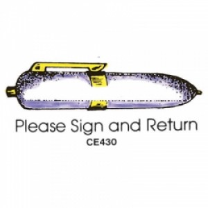 Sign Here Stamp