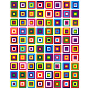 Optical Mosaic Stickers