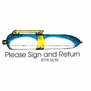 Please Sign And Return Stamp