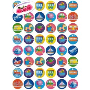 Transport Dot Stickers