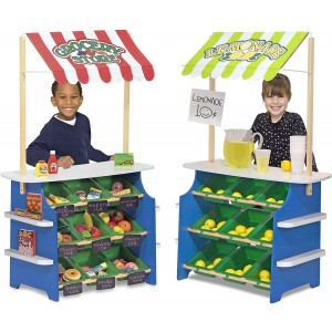 Melissa & Doug Wooden Grocery Store and Lemonade Stand: Unleash Your Imagination!