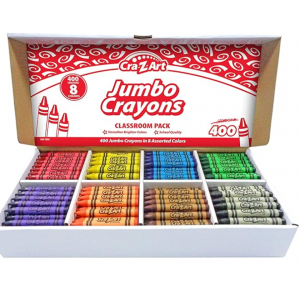 Cra-Z-Art Jumbo Crayon Classroom Pack