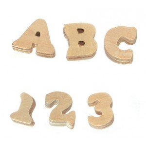  Wood Alphabet 
