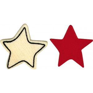 Small Wood Star