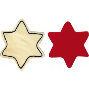 Wood Star of David