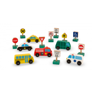 Great for motor skills, color and shape recognition, and imaginative play